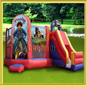 inflatable pirate bouncer slide combo